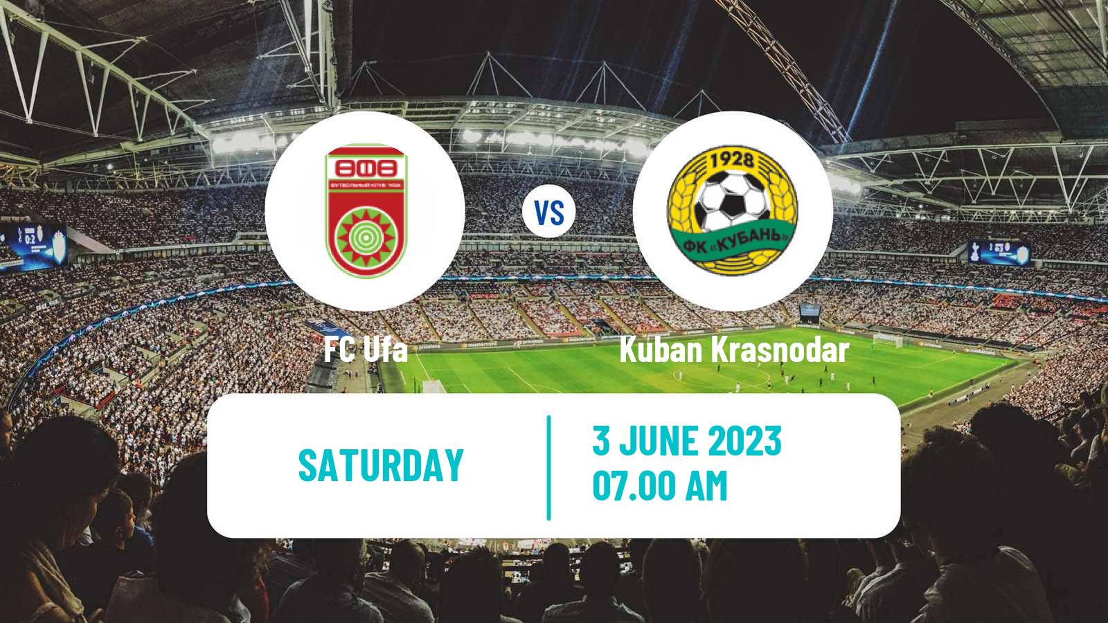 Soccer Russian FNL Ufa - Kuban Krasnodar