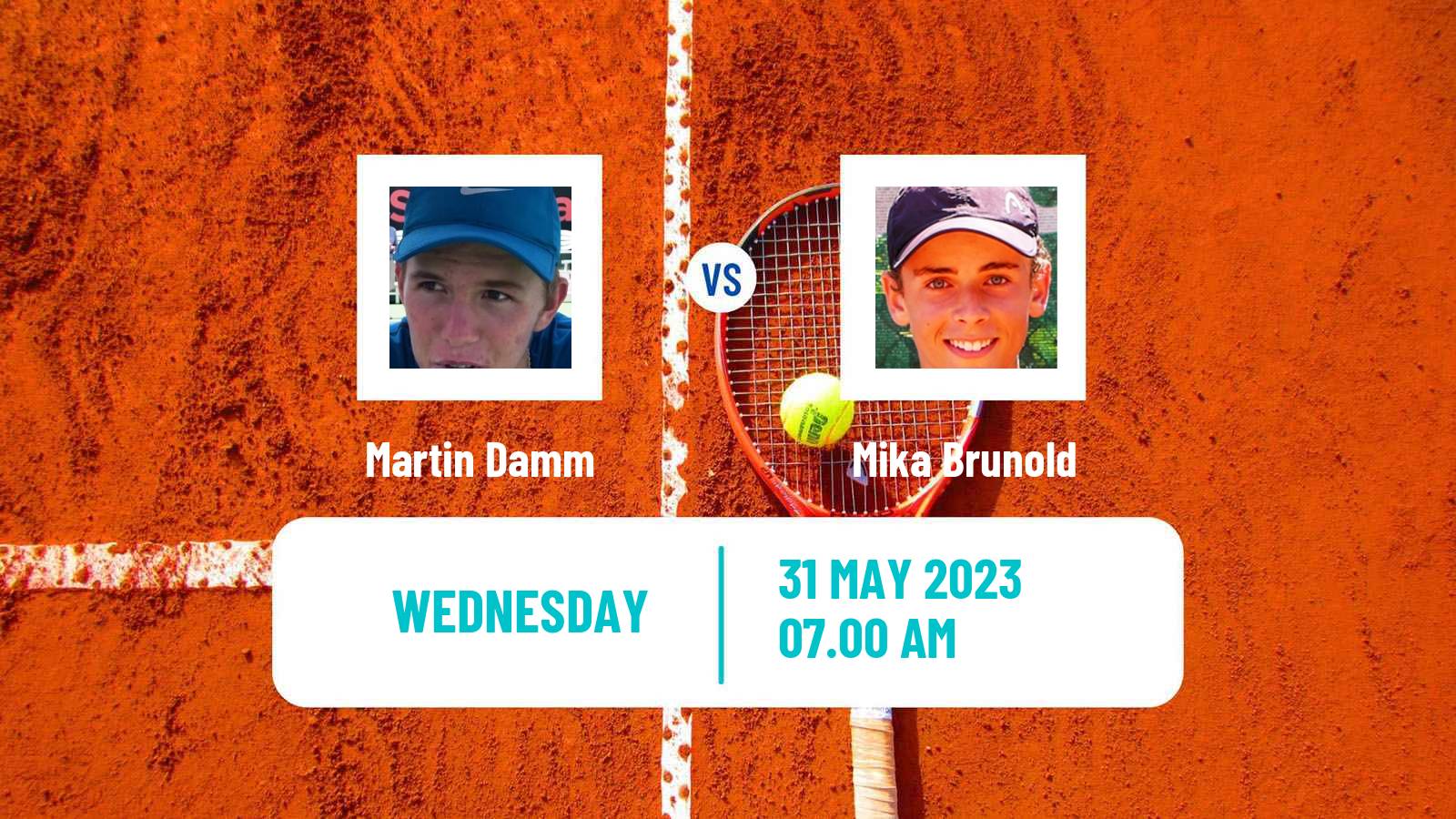 Tennis ITF M25 Jablonec Nad Nisou Men Martin Damm - Mika Brunold
