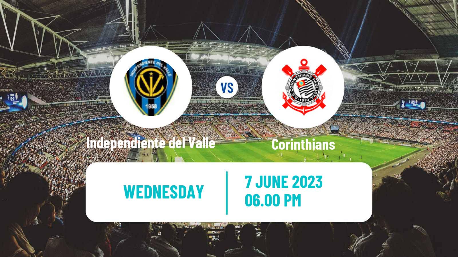 Soccer Copa Libertadores Independiente del Valle - Corinthians
