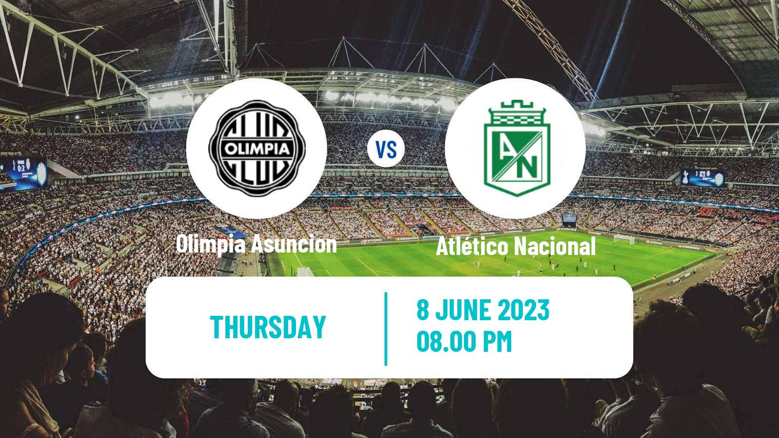 Soccer Copa Libertadores Olimpia Asuncion - Atlético Nacional