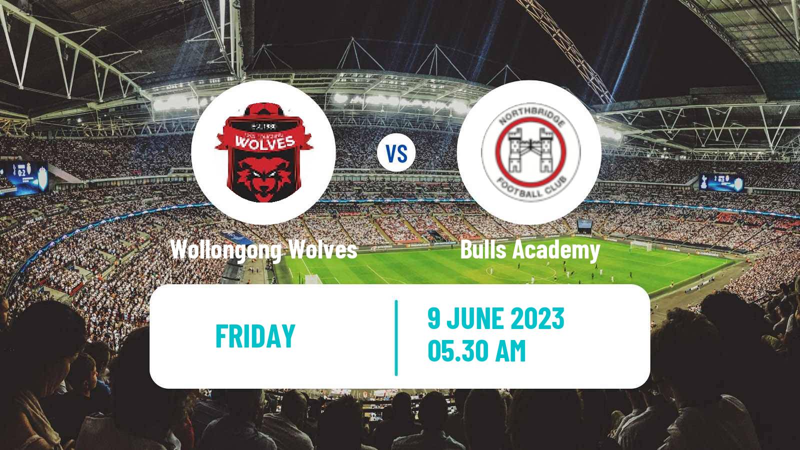 Football Australian NPL NSW Wollongong Wolves - Bulls Academy