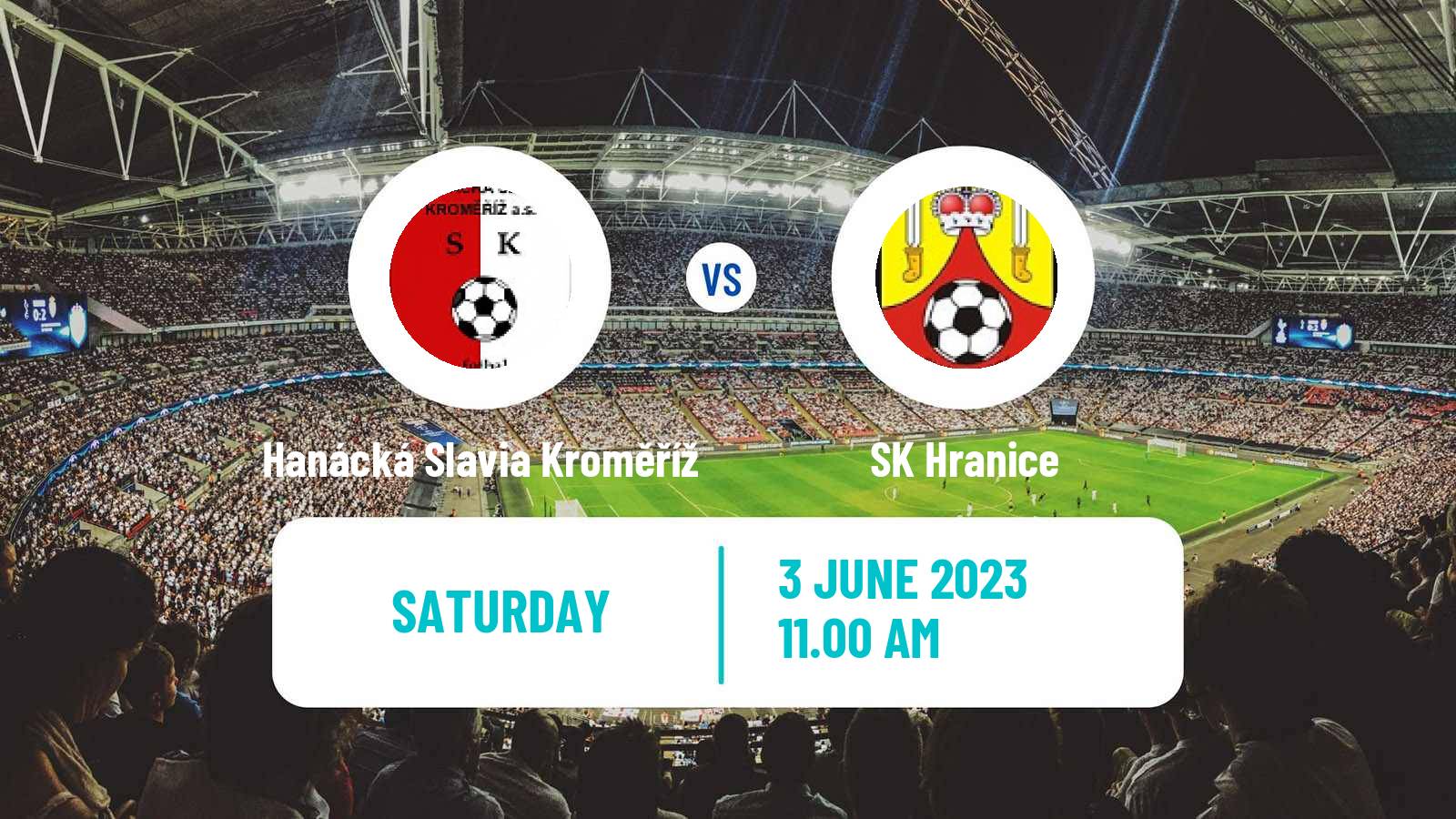 Soccer Czech MSFL Hanácká Slavia Kroměříž - Hranice
