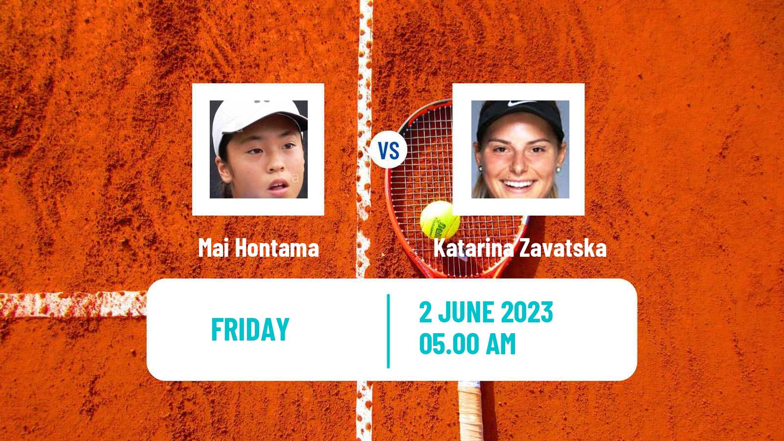 Tennis ITF W60 Brescia Women Mai Hontama - Katarina Zavatska