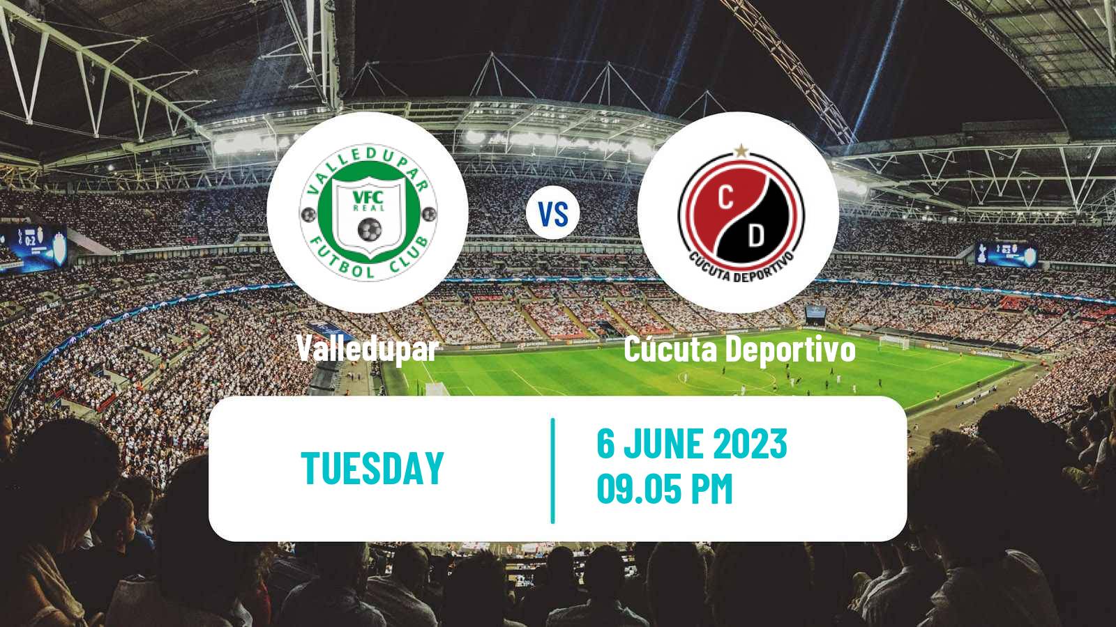 Soccer Colombian Primera B Valledupar - Cúcuta Deportivo