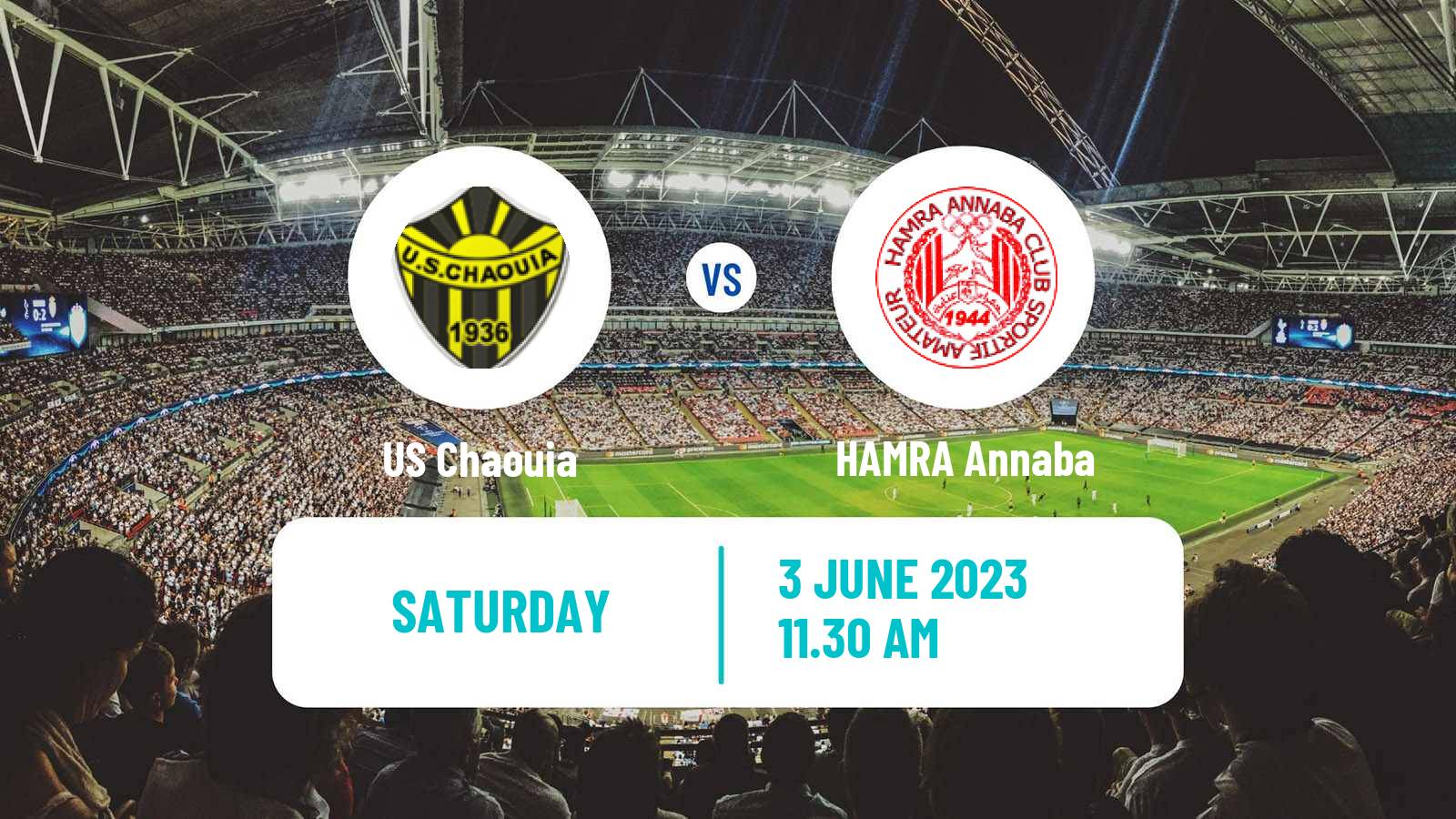 Soccer Algerian Ligue 2 Chaouia - HAMRA Annaba