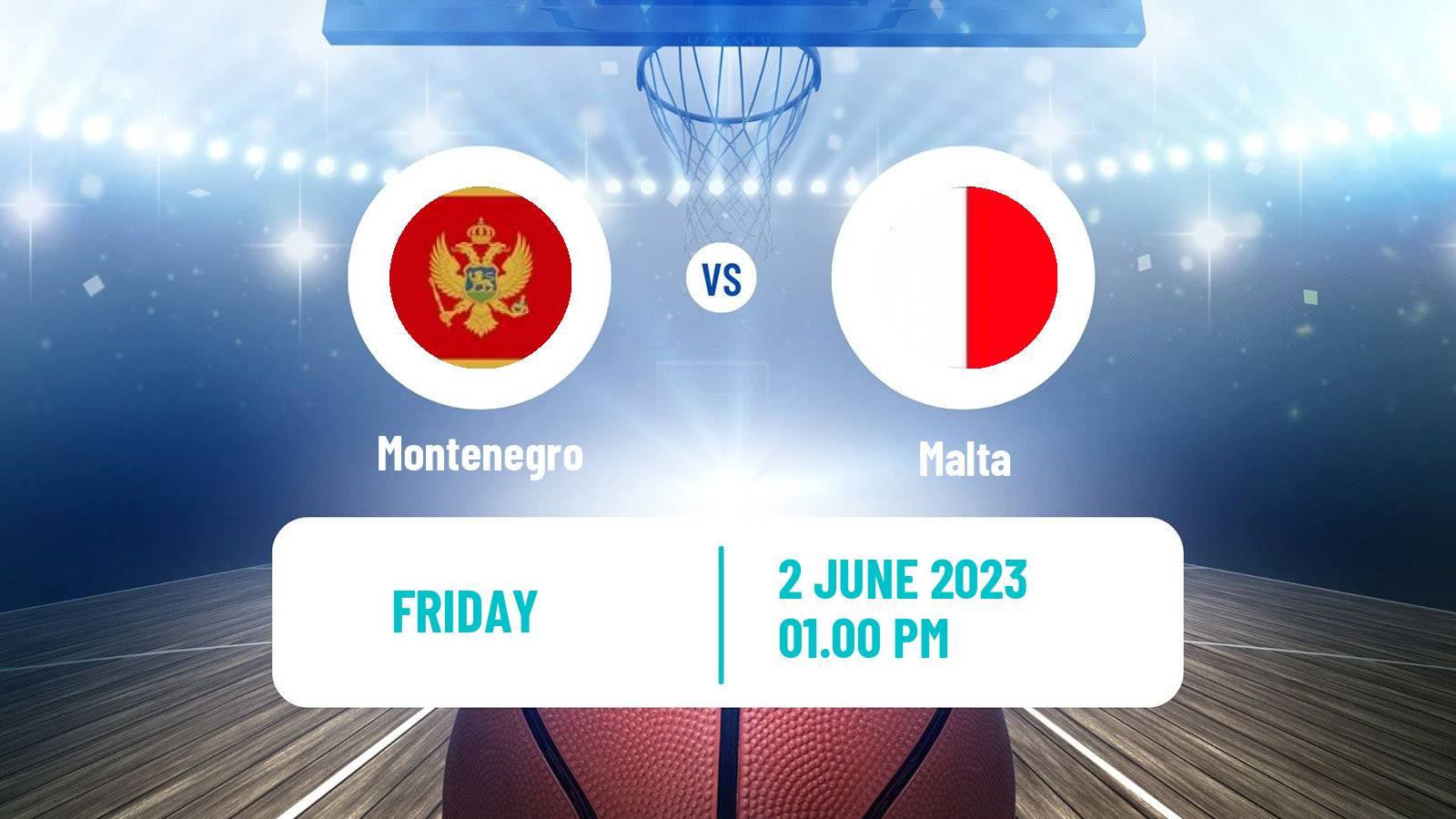 Basketball Games of the Small States of Europe Basketball Montenegro - Malta