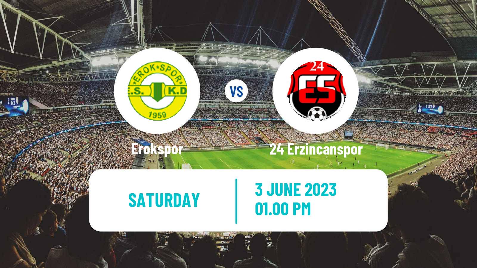 Soccer Turkish Second League Play Offs Erokspor - 24 Erzincanspor