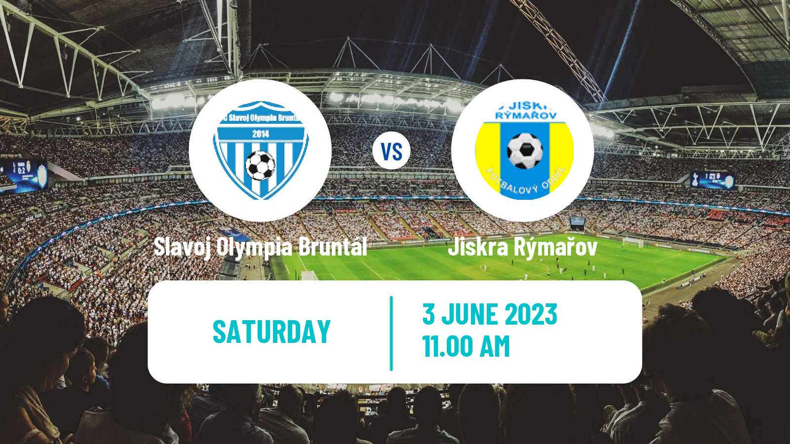 Soccer Czech Division F Slavoj Bruntál - Jiskra Rýmařov