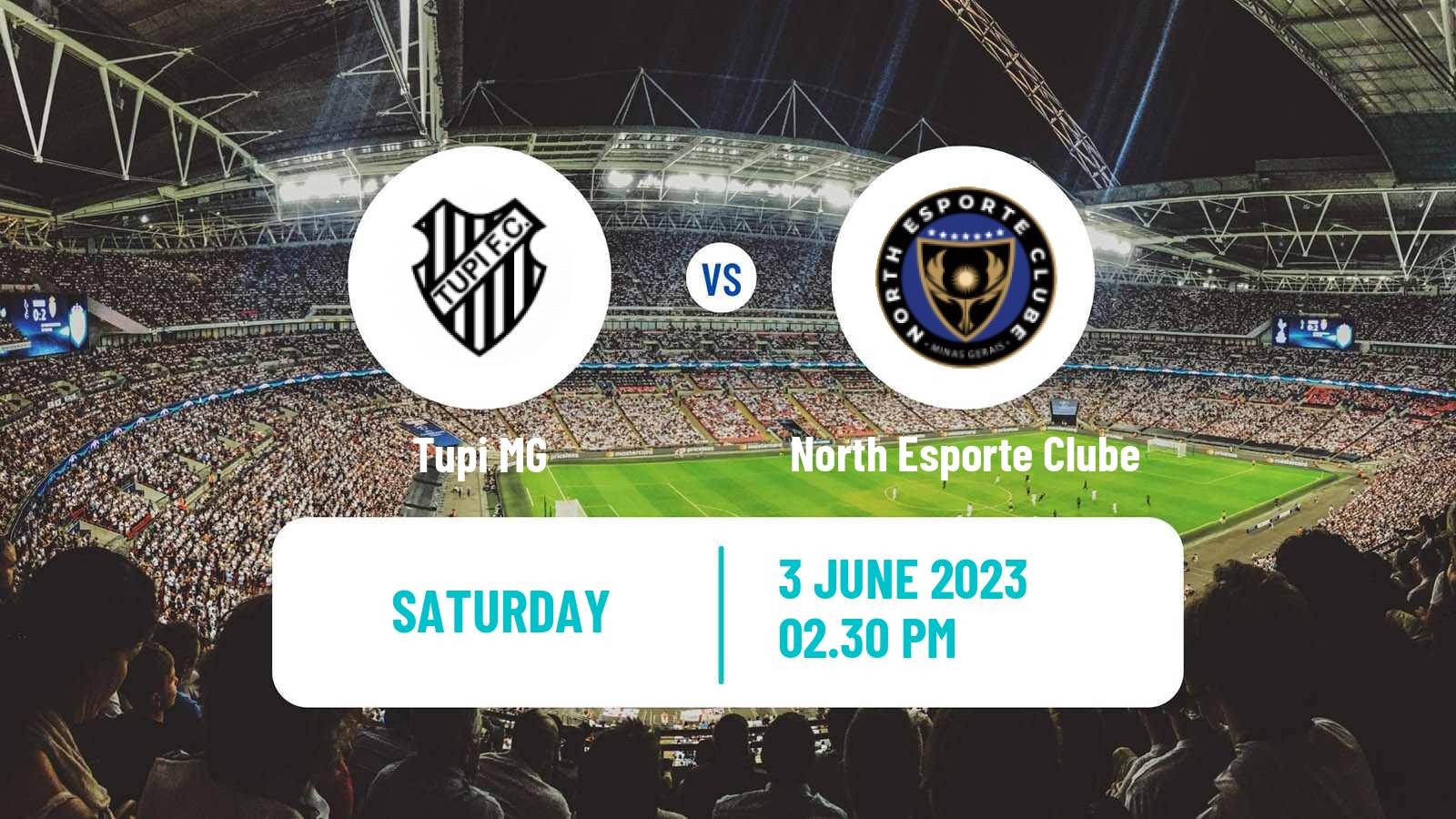 Soccer Brazilian Campeonato Mineiro 2 Tupi MG - North Esporte Clube