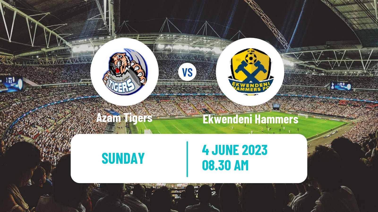 Soccer Malawi Premier Division Azam Tigers - Ekwendeni Hammers