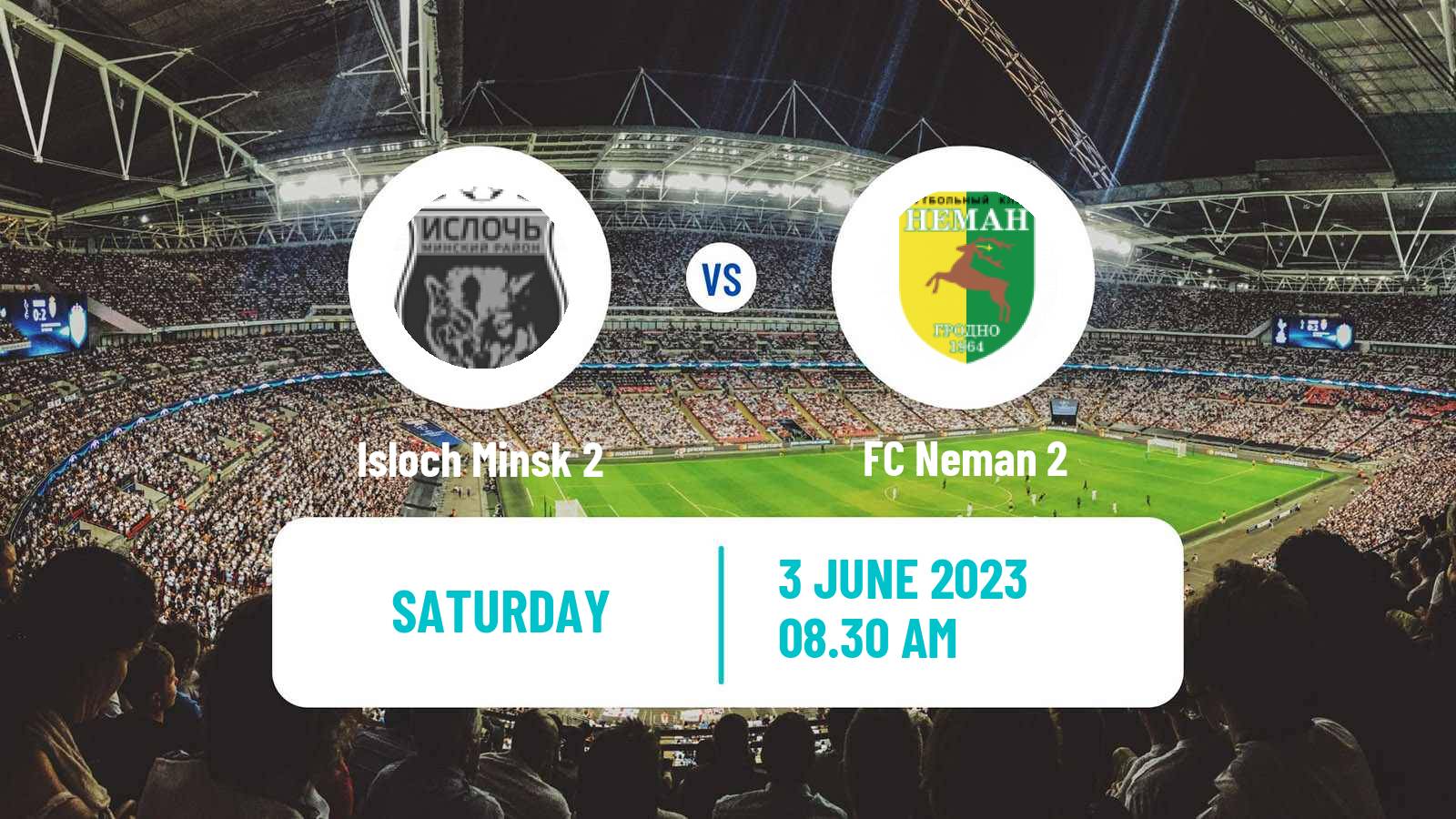 Soccer Belarusian Vysshaya Liga Reserve Isloch Minsk 2 - Neman 2