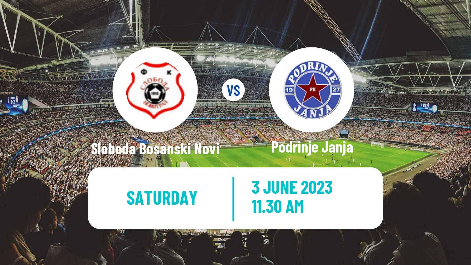 Soccer Bosnian Prva Liga RS Sloboda Bosanski Novi - Podrinje Janja