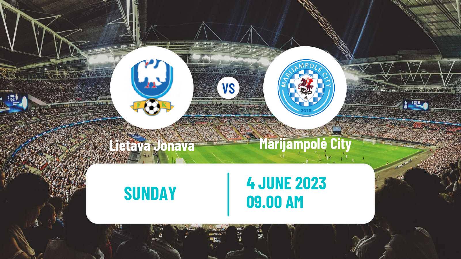 Soccer Lithuanian Division 2 Jonava - Marijampolė City