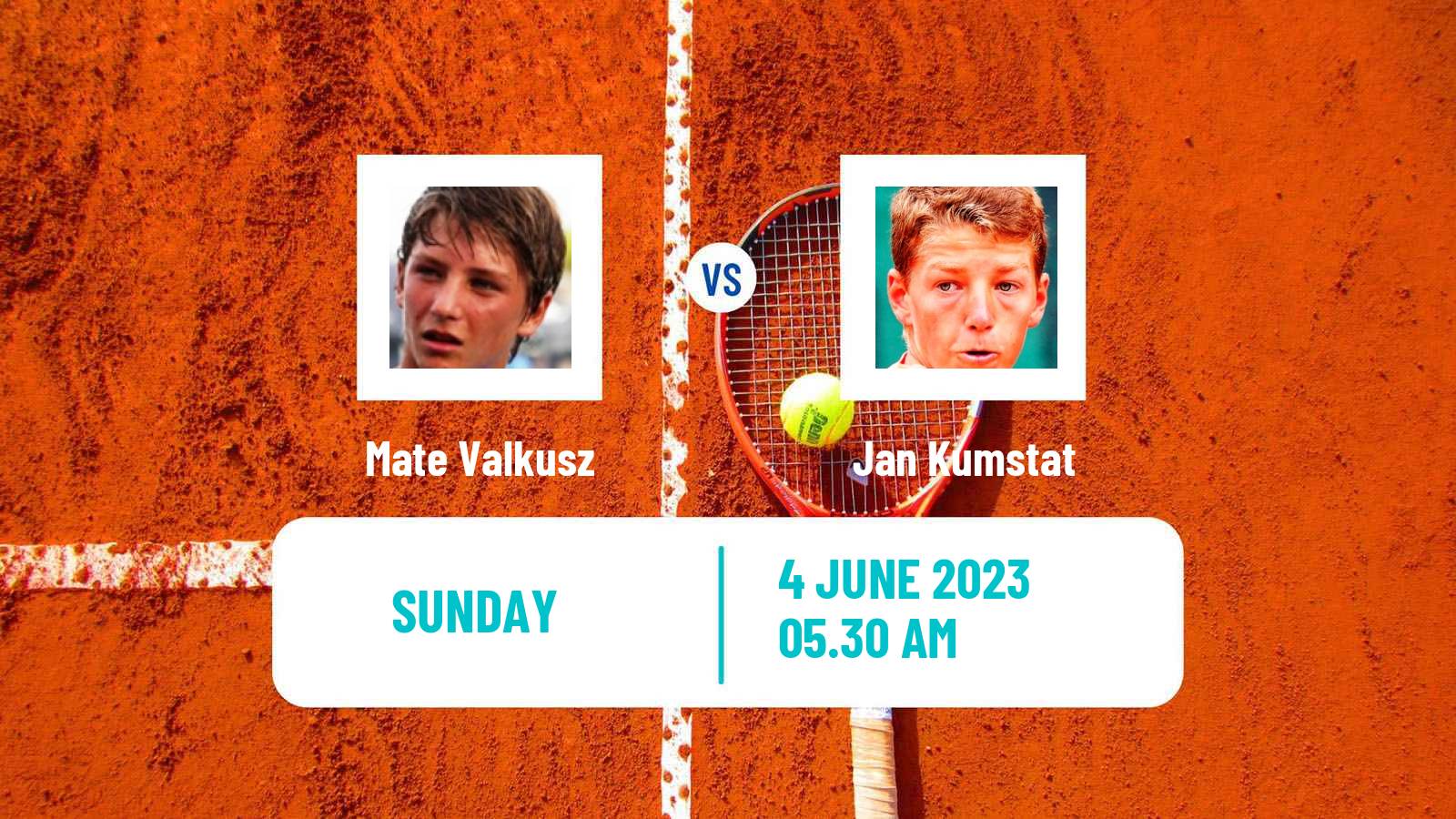 Tennis Prostejov Challenger Men Mate Valkusz - Jan Kumstat