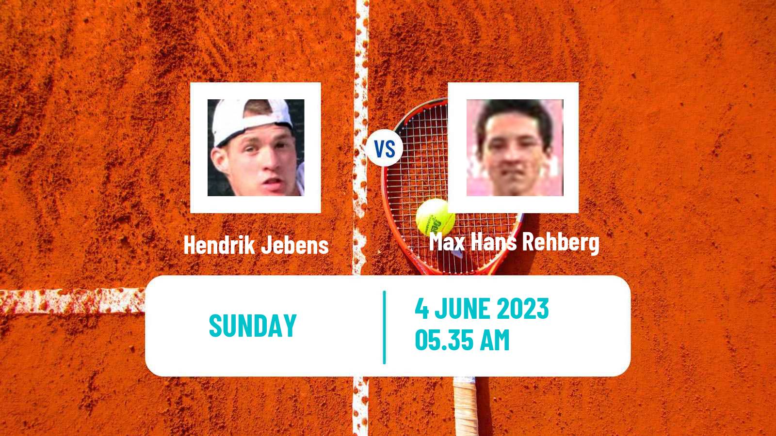 Tennis Heilbronn Challenger Men Hendrik Jebens - Max Hans Rehberg