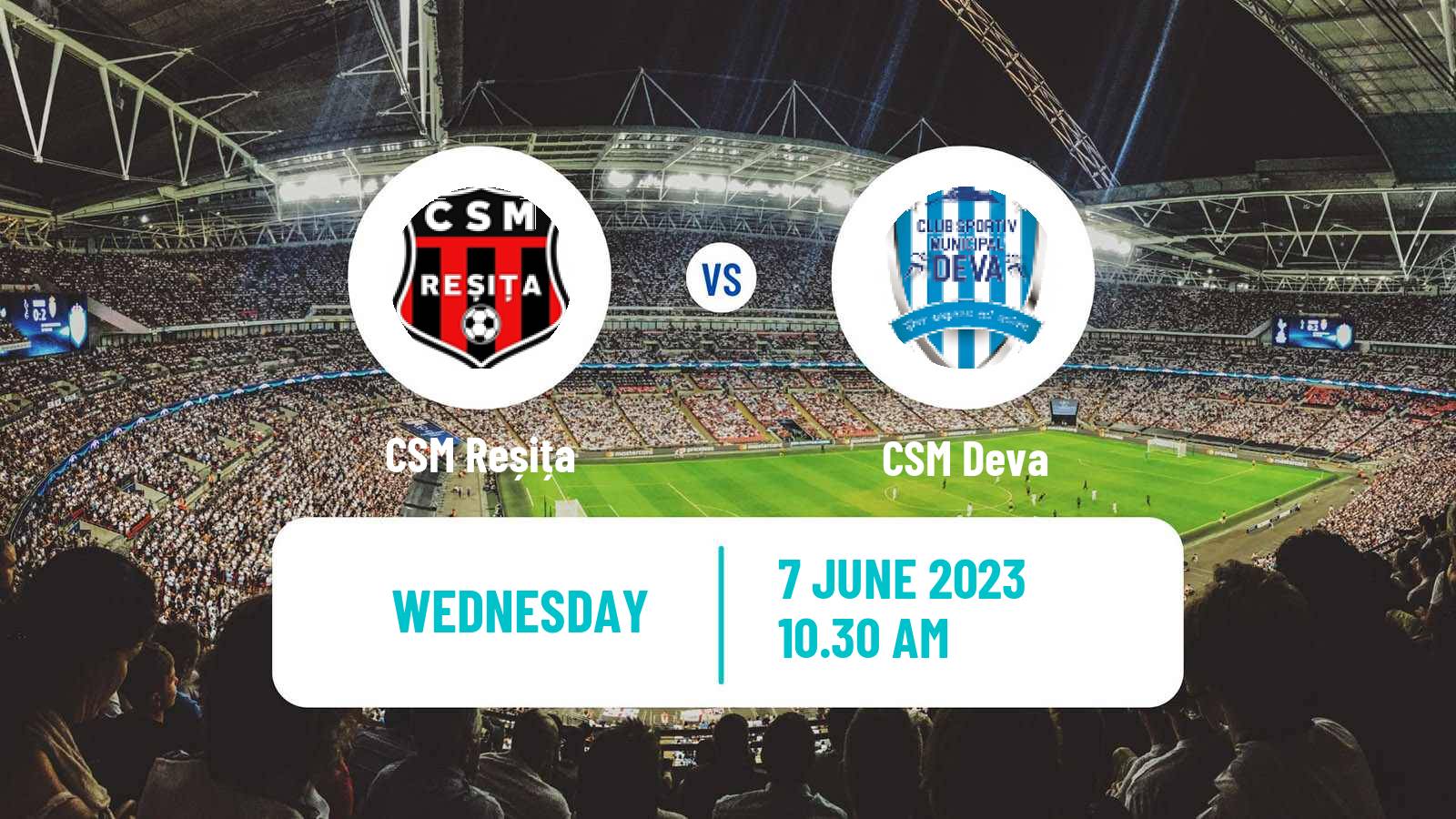 Soccer Romanian Liga 3 - Promotion Play-Offs Reșița - CSM Deva