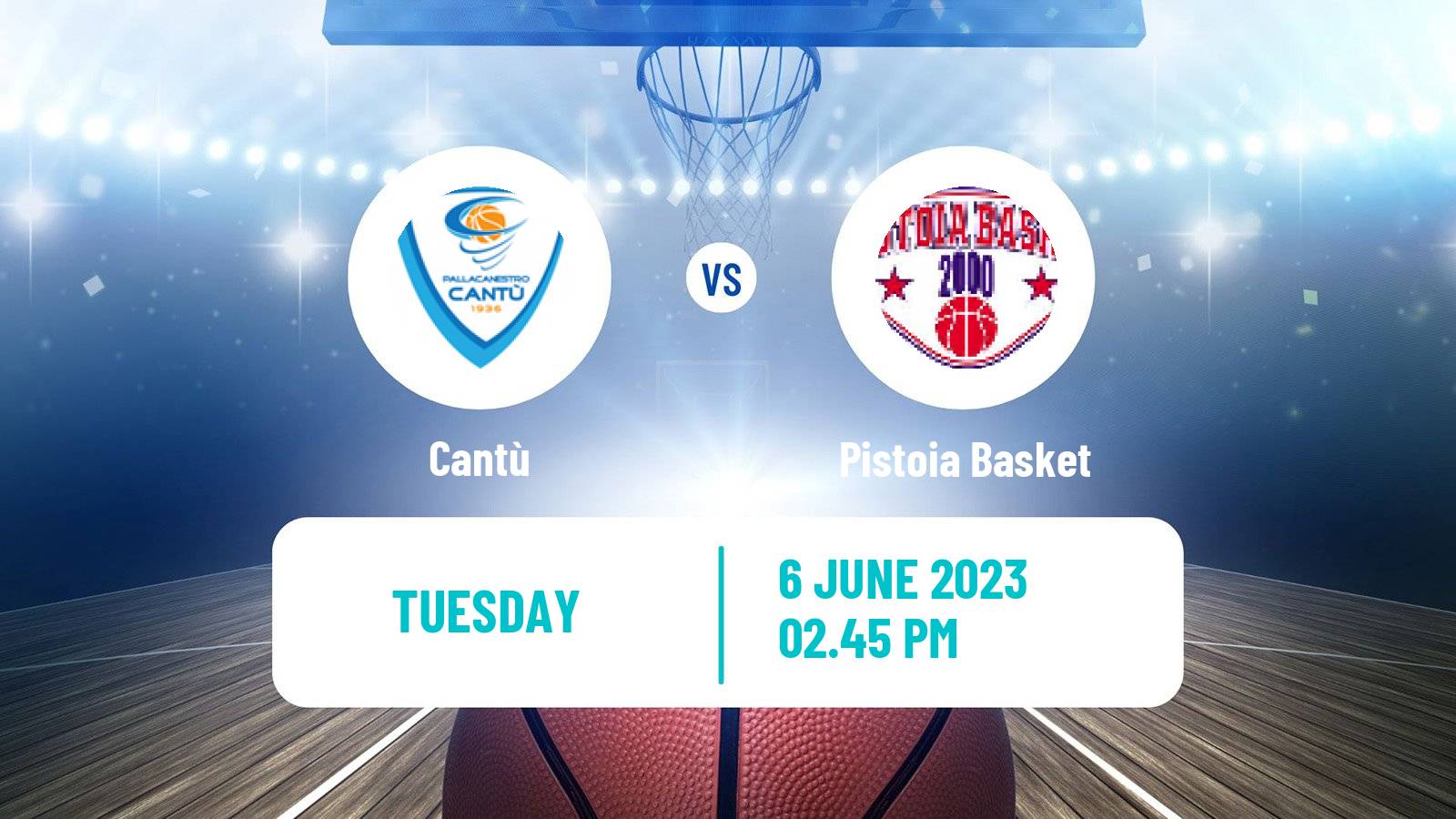 Basketball Italian Serie A2 Basketball Cantù - Pistoia Basket