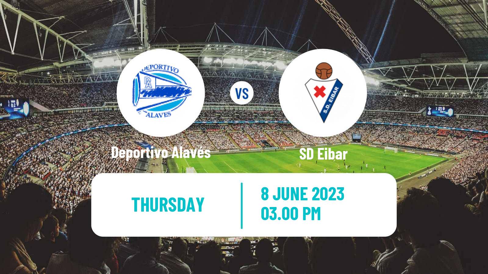 Soccer Spanish LaLiga2 Deportivo Alavés - Eibar