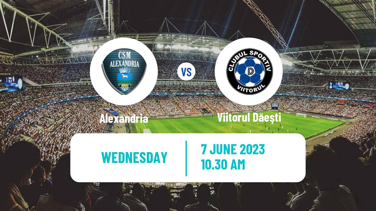Soccer Romanian Liga 3 - Promotion Play-Offs Alexandria - Viitorul Dăeşti