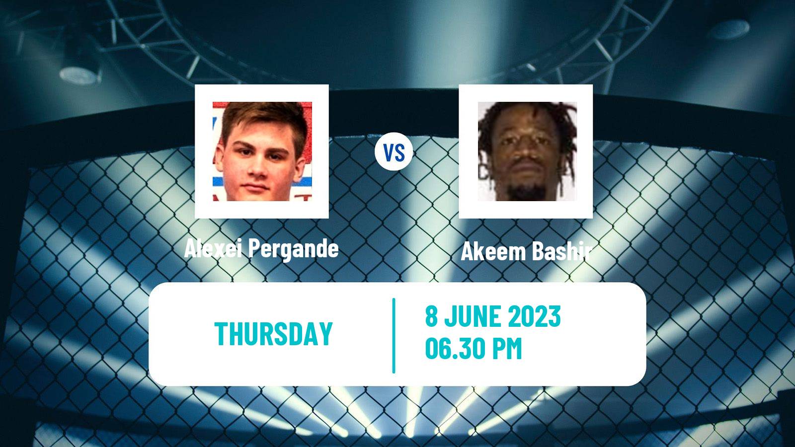 MMA Featherweight Pfl Men Alexei Pergande - Akeem Bashir