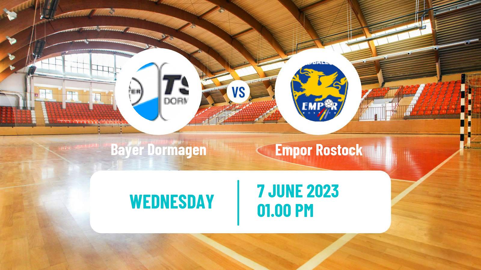 Handball German 2 Bundesliga Handball Bayer Dormagen - Empor Rostock