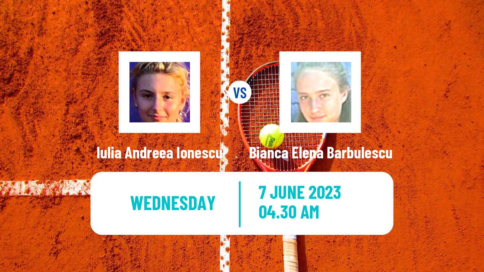 Tennis ITF W15 Banja Luka Women Iulia Andreea Ionescu - Bianca Elena Barbulescu