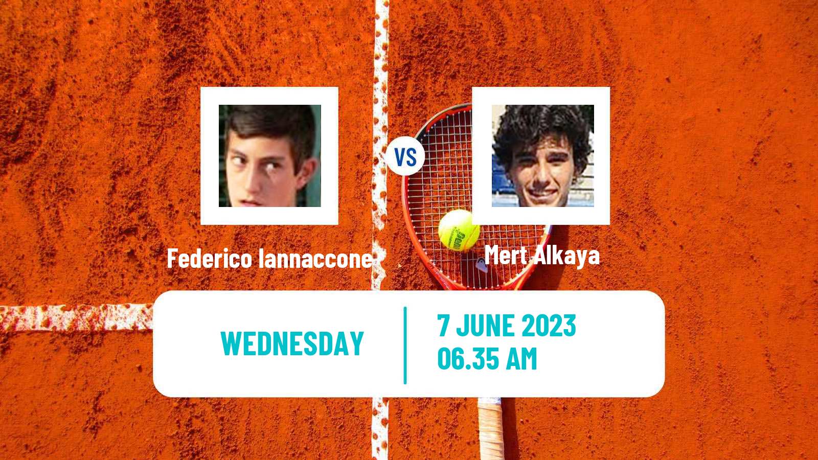 Tennis ITF M15 Frascati Men Federico Iannaccone - Mert Alkaya