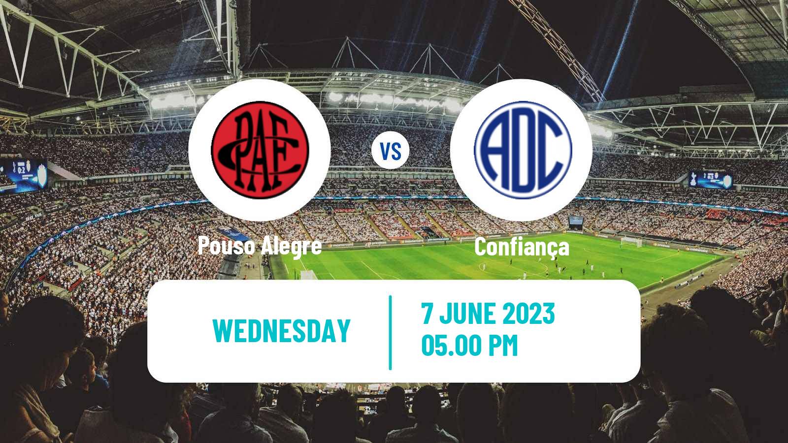Soccer Brazilian Serie C Pouso Alegre - Confiança