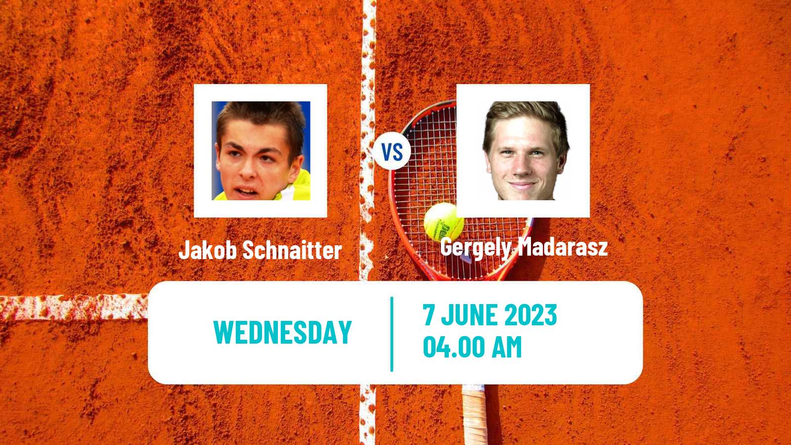 Tennis ITF M15 Nyiregyhaza Men Jakob Schnaitter - Gergely Madarasz