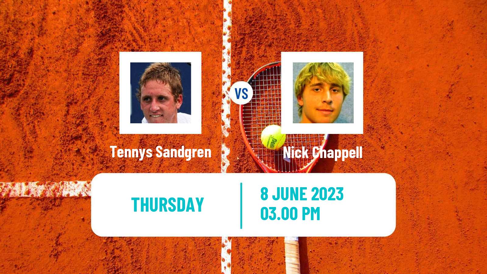 Tennis Tyler Challenger Men Tennys Sandgren - Nick Chappell