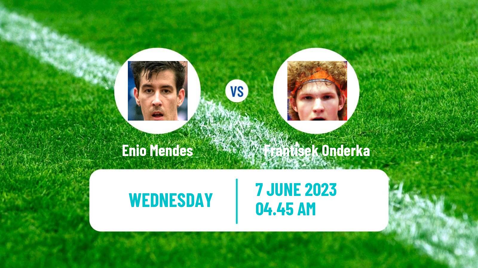 Table tennis Tt Star Series Men Enio Mendes - Frantisek Onderka