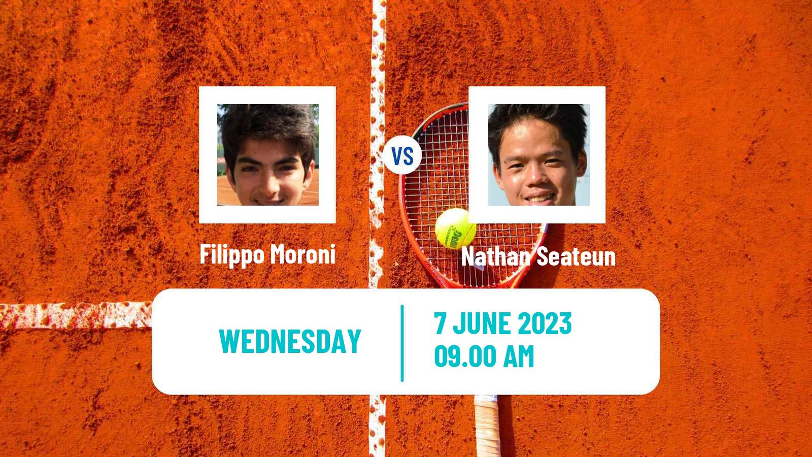 Tennis ITF M15 Tanger Men Filippo Moroni - Nathan Seateun