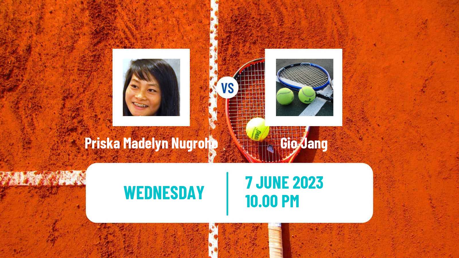 Tennis ITF W25 Daegu Women Priska Madelyn Nugroho - Gio Jang