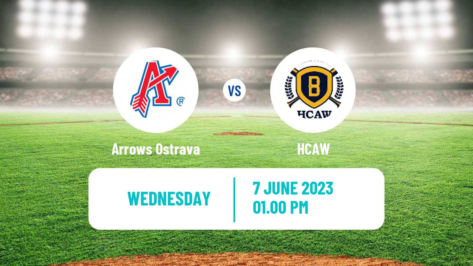 Baseball Champions Cup Baseball Arrows Ostrava - HCAW