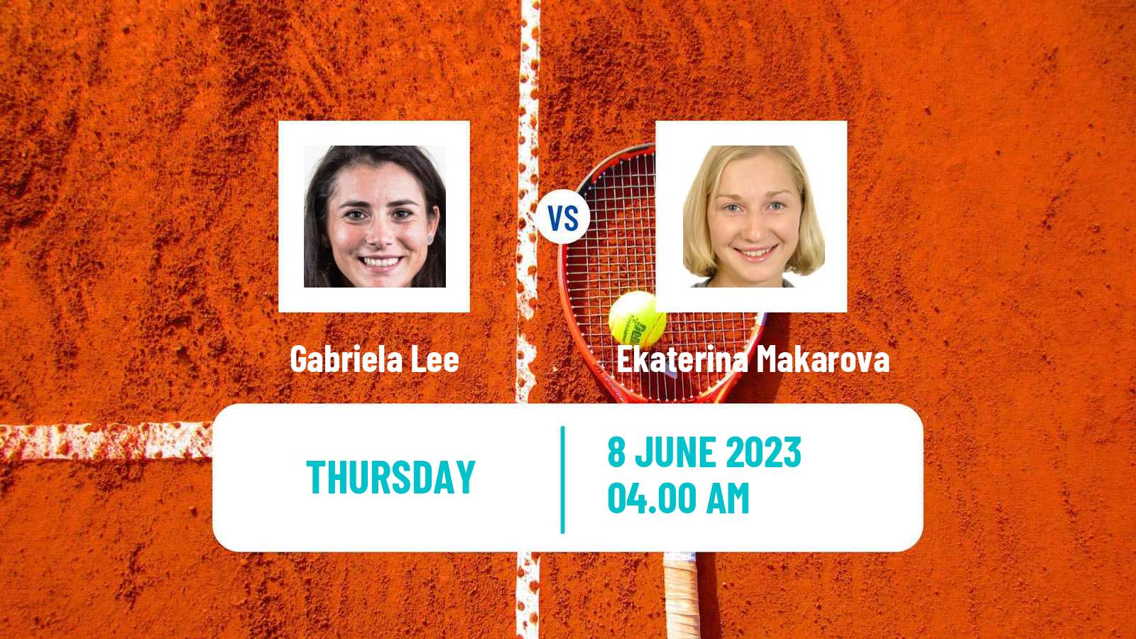 Tennis ITF W25 Poertschach Women Gabriela Lee - Ekaterina Makarova