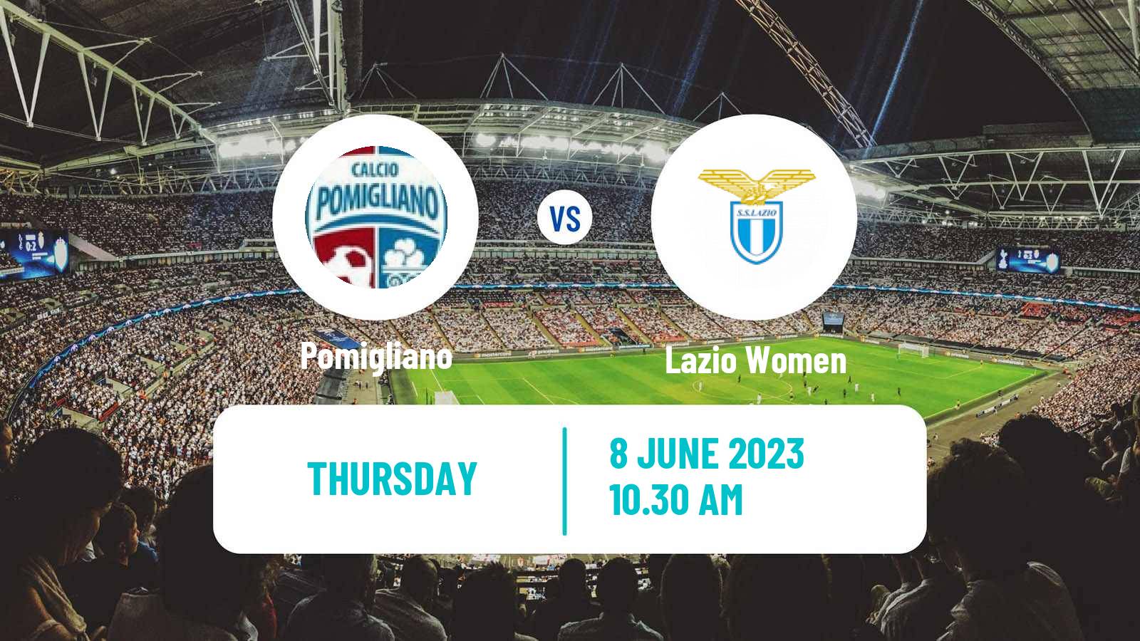Soccer Italian Serie A Women Pomigliano - Lazio