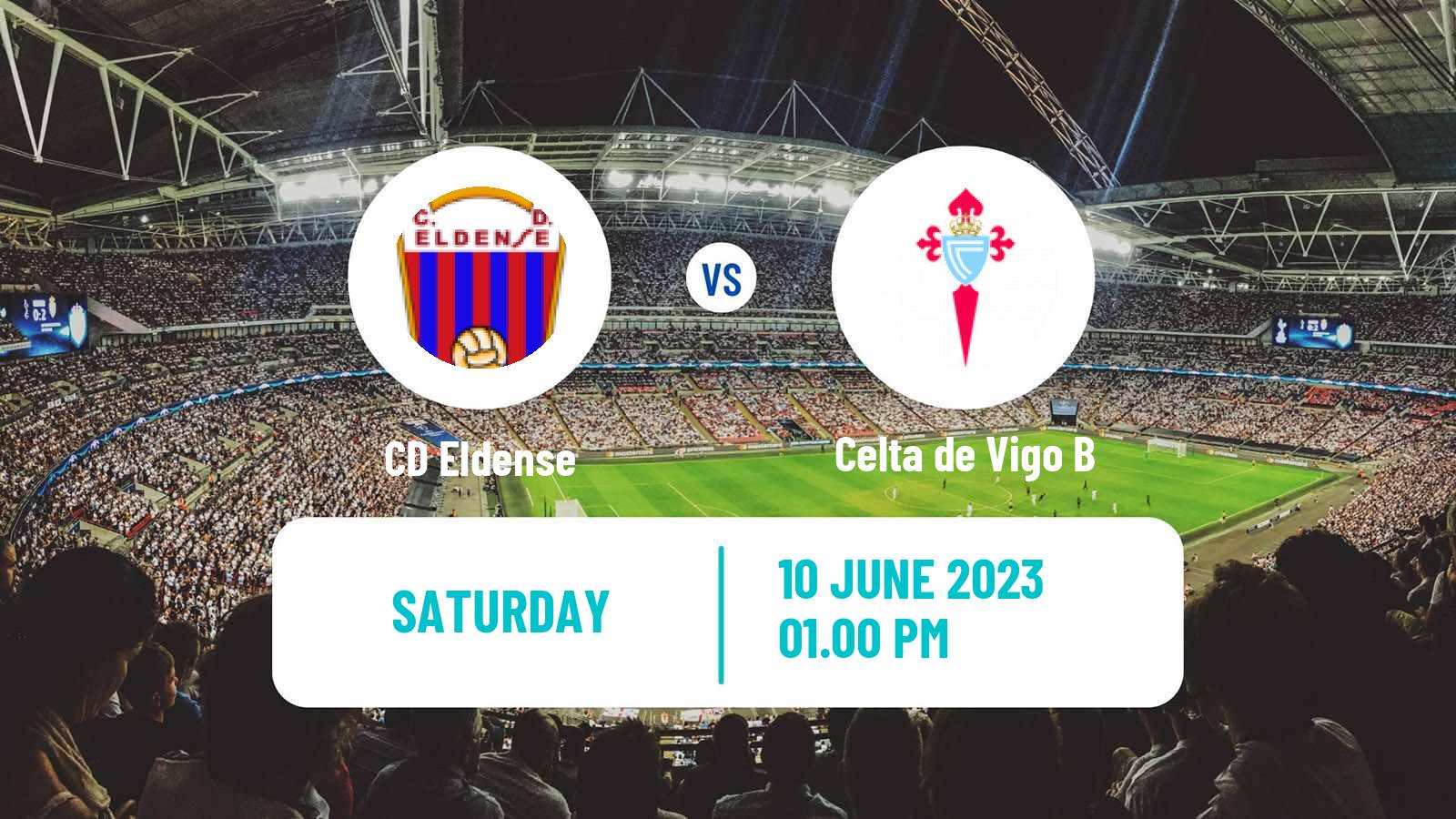 Football Spanish Primera RFEF Group 1 Eldense - Celta de Vigo B