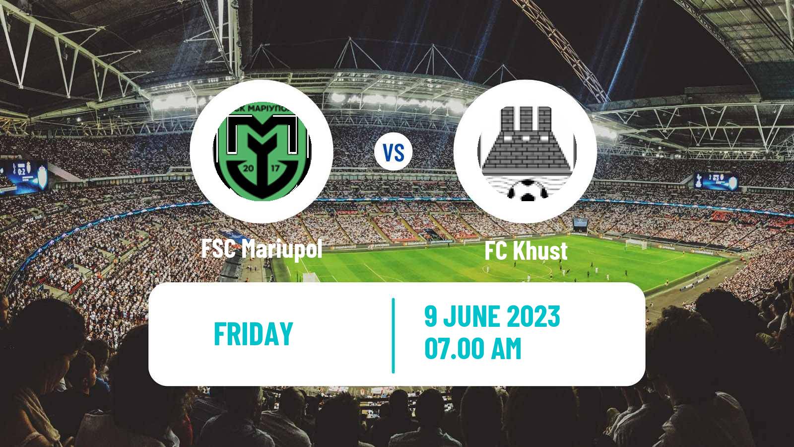 Soccer Ukrainian Druha Liga FSC Mariupol - Khust