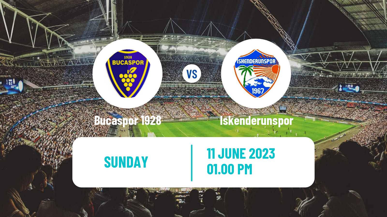 Soccer Turkish Second League Play Offs Bucaspor 1928 - Iskenderunspor