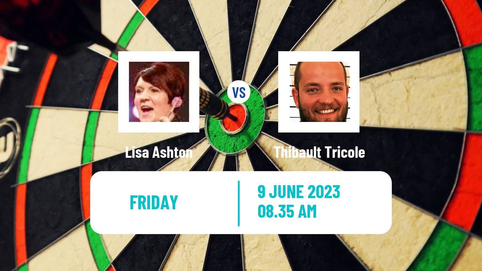 Darts Modus Super Series Lisa Ashton - Thibault Tricole