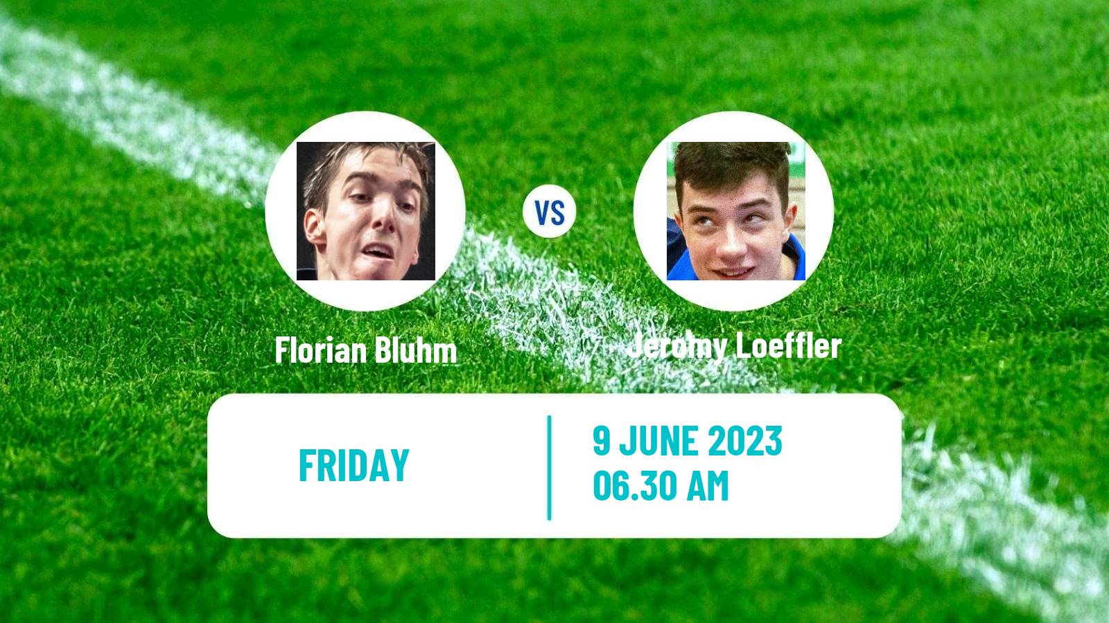 Table tennis Challenger Series Men Florian Bluhm - Jeromy Loeffler