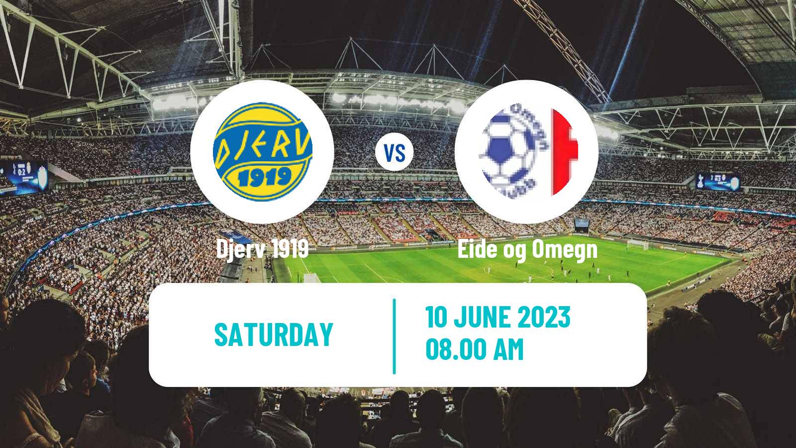 Football Norwegian Division 3 - Group 3 Djerv 1919 - Eide og Omegn