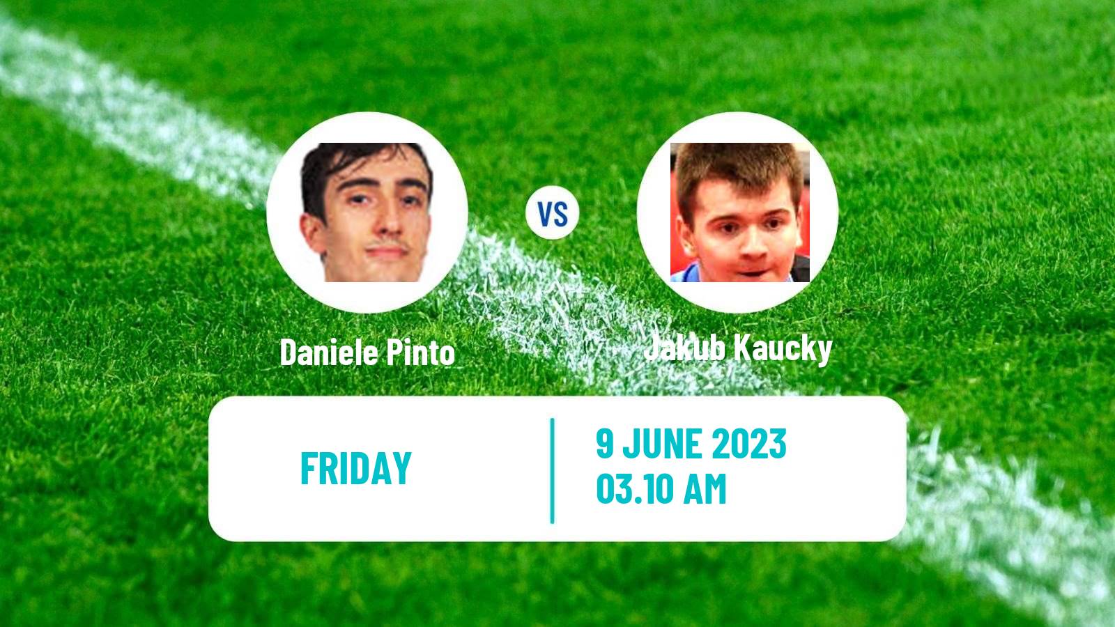 Table tennis Tt Star Series Men Daniele Pinto - Jakub Kaucky