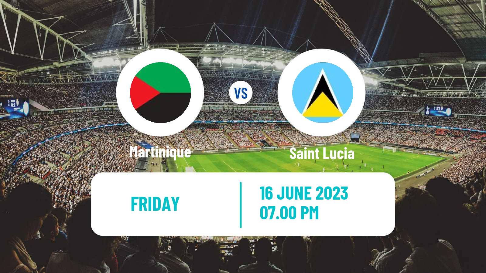 Soccer Gold Cup Martinique - Saint Lucia