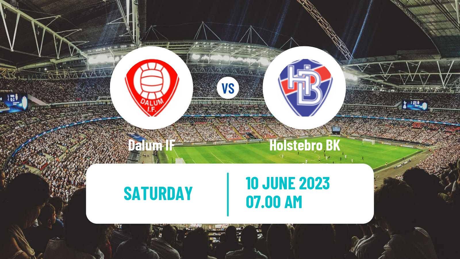 Soccer Danish 3 Division Dalum IF - Holstebro