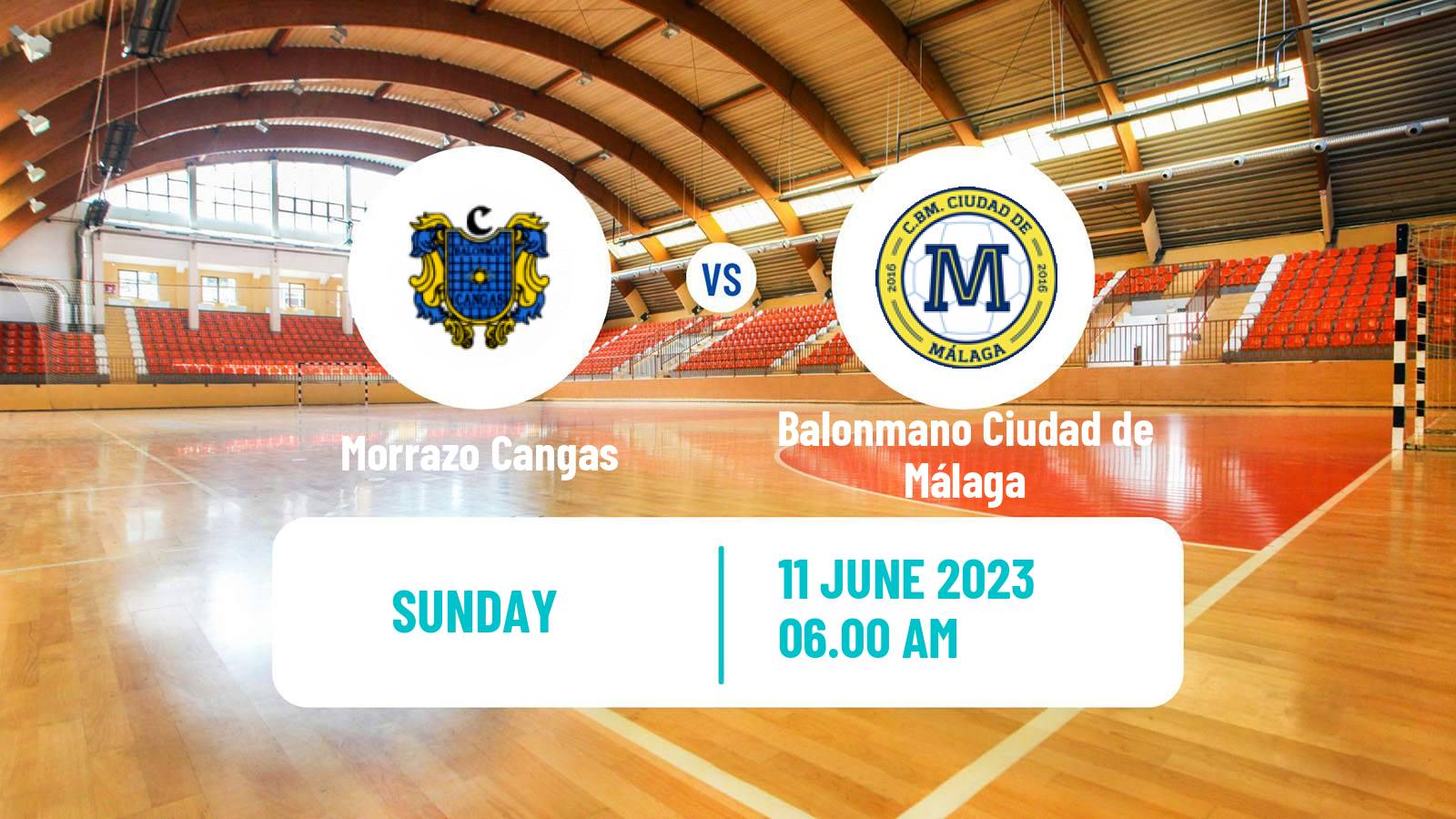 Handball Spanish Liga ASOBAL Morrazo Cangas - Balonmano Ciudad de Málaga