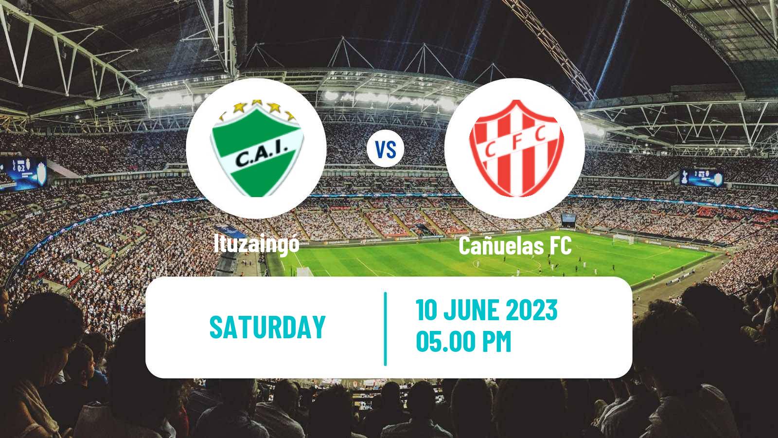 Soccer Argentinian Primera B Ituzaingó - Cañuelas