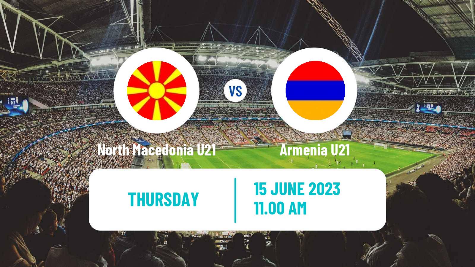 Soccer Friendly North Macedonia U21 - Armenia U21