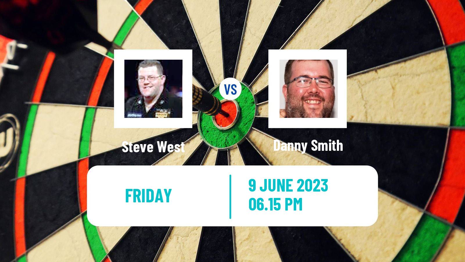 Darts Modus Super Series Steve West - Danny Smith