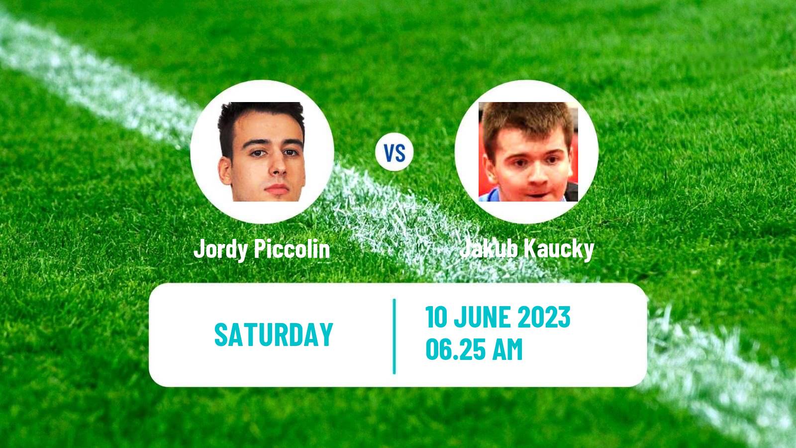 Table tennis Tt Star Series Men Jordy Piccolin - Jakub Kaucky